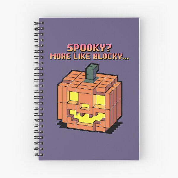 Item preview, Charming Cubic Pumpkin in Retro Gaming Style designed and sold by SplashTastic.