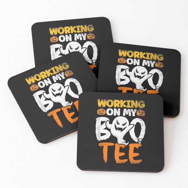 Item preview, Working on My Boo Tee Halloween Workout Weightlifting 		 designed and sold by cusanofiguerl.