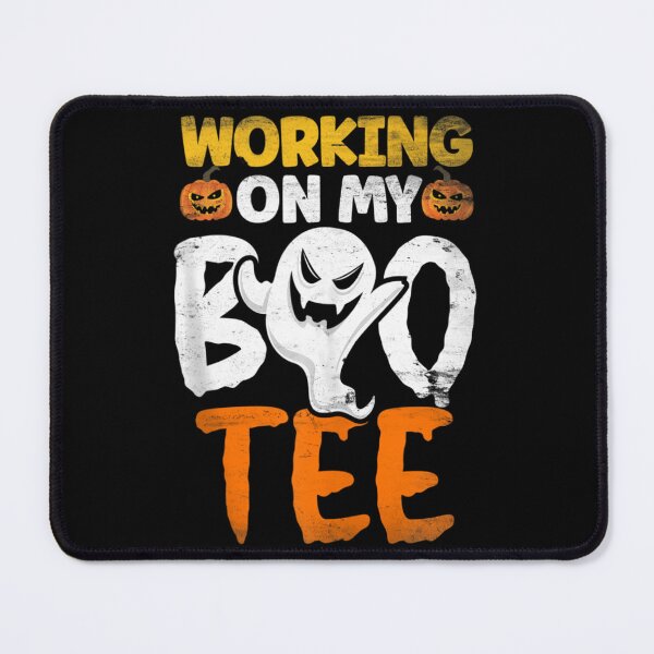 Item preview, Working on My Boo Tee Halloween Workout Weightlifting designed and sold by cusanofiguerl.