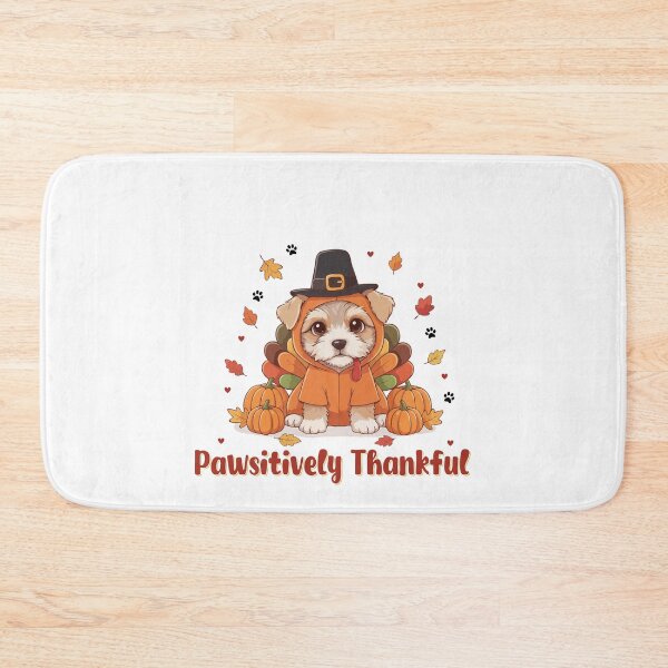 Item preview, Pawsitively Thankful Wicklow terrier Thanksgiving Cute Fall designed and sold by The Real Life Symphony.