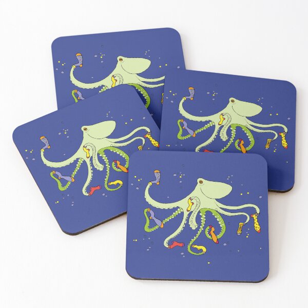 Item preview, happy socktopus designed and sold by kobyakov.