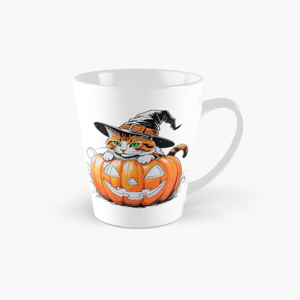 Item preview, Cat coming out of a Pumpkin designed and sold by StickerArt Shop.