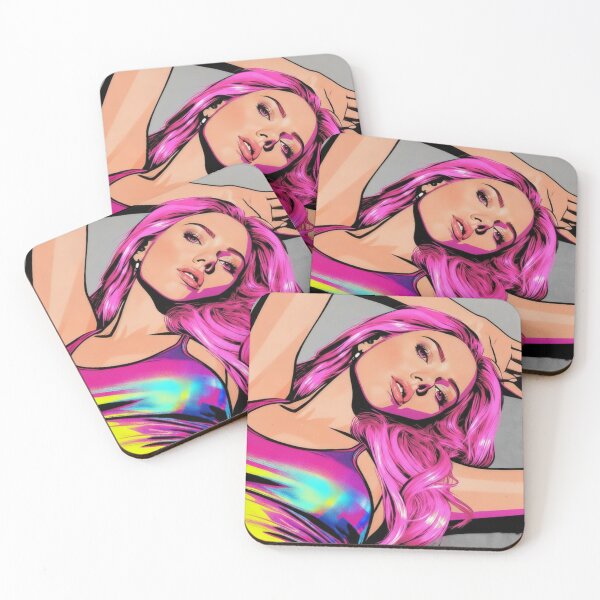 Item preview, Scarlett's Gaze - Pop Art designed and sold by CleverCulture.