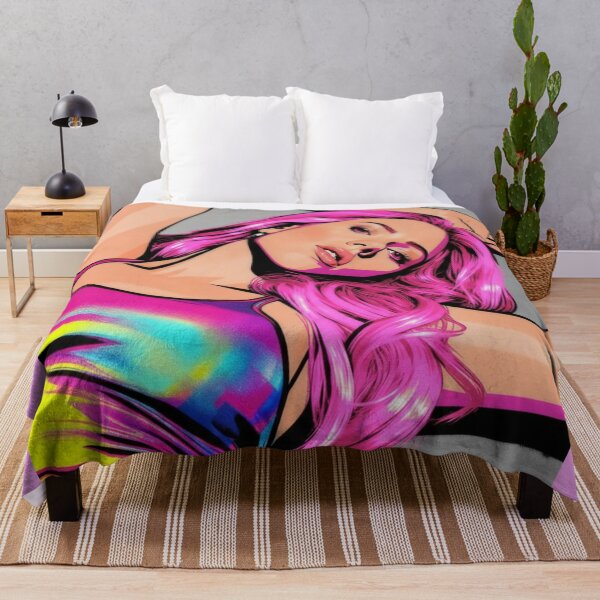 Item preview, Scarlett's Gaze - Pop Art designed and sold by CleverCulture.