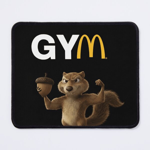 Item preview, Funny Gym squirrel designed and sold by AnuShop2Go.