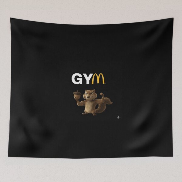 Item preview, Funny Gym squirrel designed and sold by AnuShop2Go.