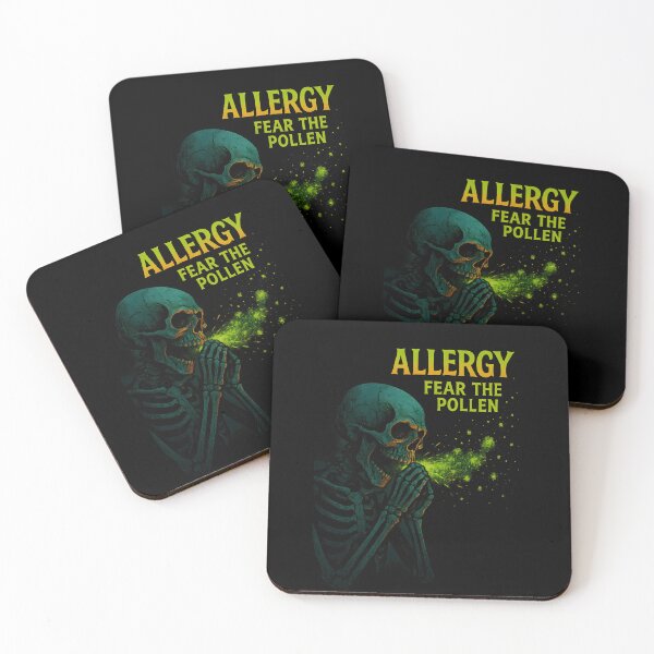Item preview, Allergist Skeleton Fear the Pollen Gothic Halloween Skull Design designed and sold by ClinicalHubs.