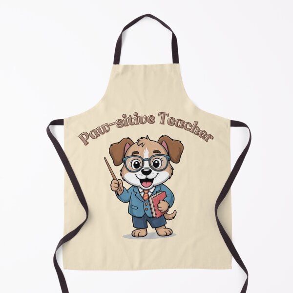 Item preview, Paw-sitive Teacher Dog designed and sold by HappyStencil.