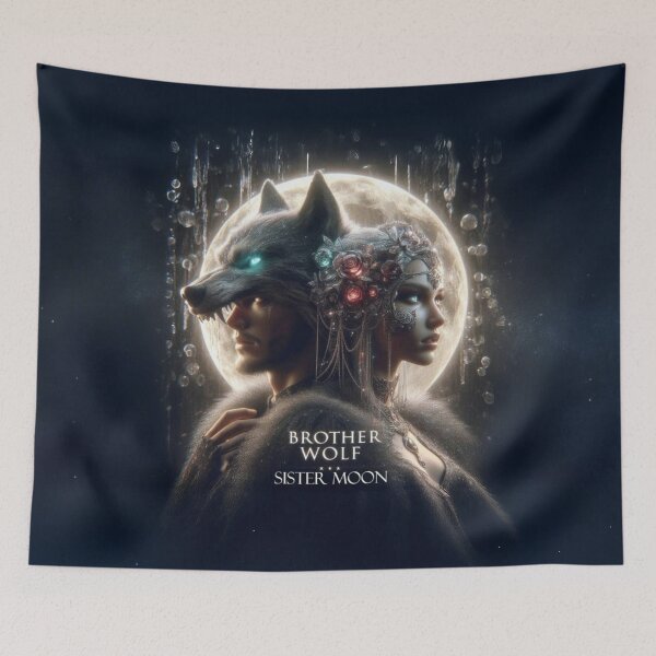 Item preview, Brother Wolf, Sister Moon designed and sold by The Digital Compass.