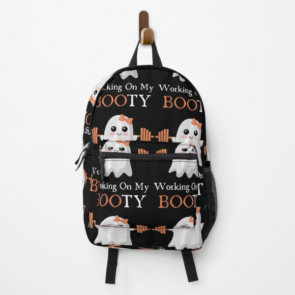 Item preview, Working On My Booty Boo-Ty Funny Halloween Gym Ghost Pun 		 designed and sold by cusanofiguerl.