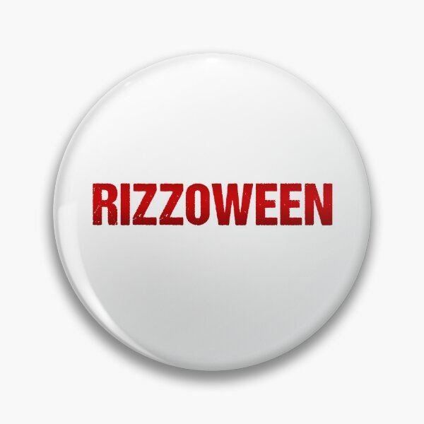 Artikelvorschau, Rizzoween, rote lustige Halloween-Zitate entworfen und verkauft von Memes N Lore .