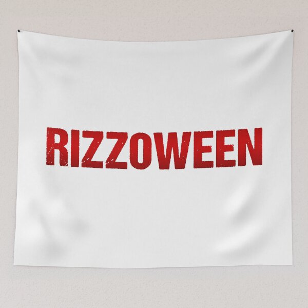Item preview, Rizzoween, Red Funny Halloween Quotes designed and sold by Memes N Lore .