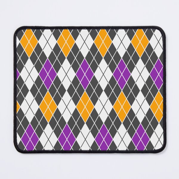 Item preview, Halloween Argyle Diamond Pattern designed and sold by NicolaZhukov.