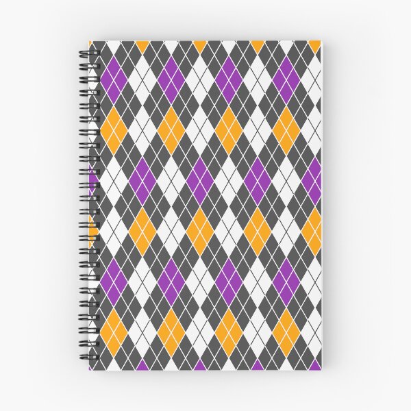 Item preview, Halloween Argyle Diamond Pattern designed and sold by NicolaZhukov.