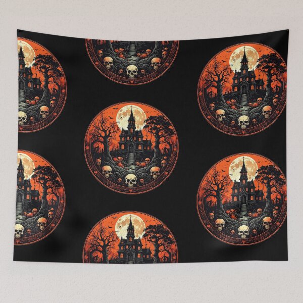 Item preview, Skullyard | Halloween Time | Dark Scary designed and sold by monkeybusiness.pt.