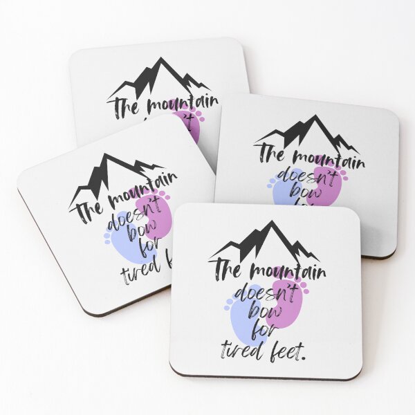 Item preview, The Mountain doesn't bow for tired feet designed and sold by ArtesioByZaber.