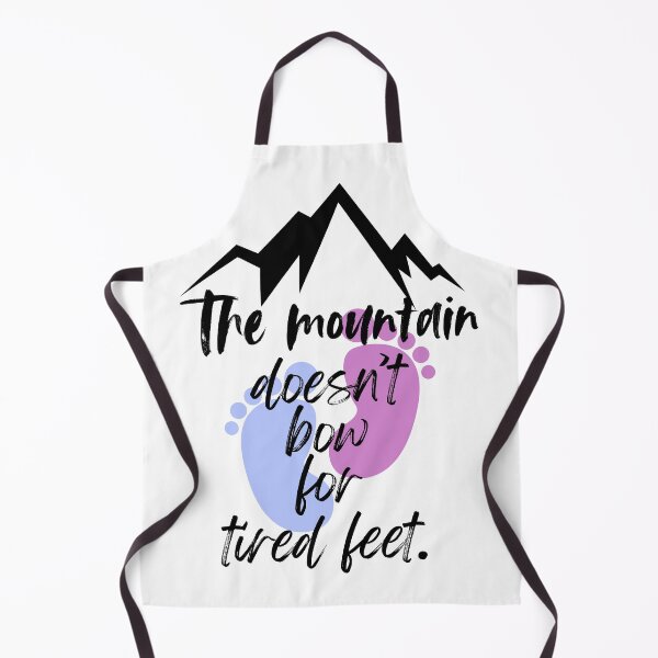 Item preview, The Mountain doesn't bow for tired feet designed and sold by ArtesioByZaber.