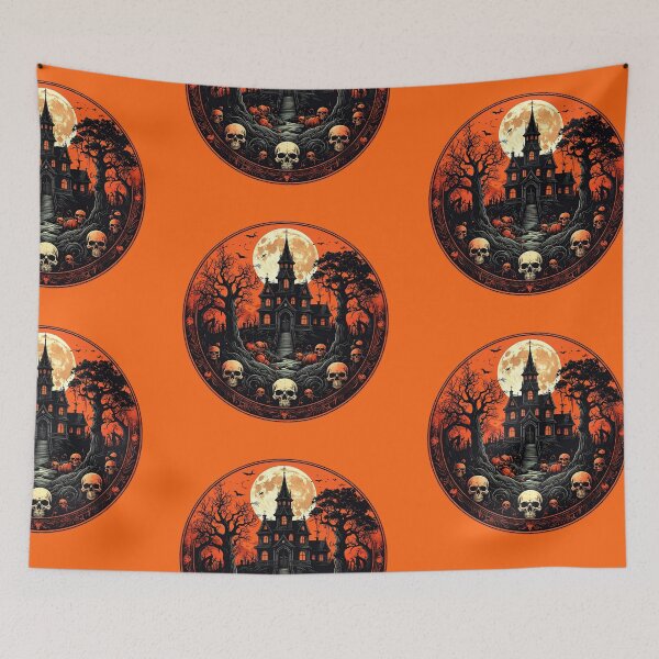 Item preview, Skullyard | Halloween Time | Dark Scary designed and sold by monkeybusiness.pt.