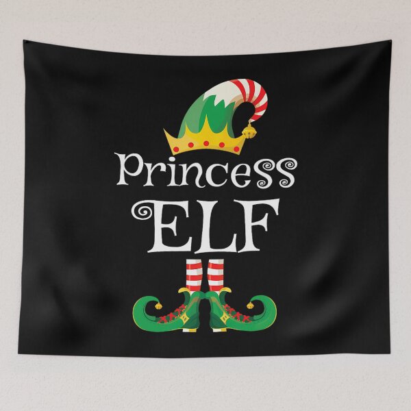 Item preview, Princess Elf 	 	 Funny Family Matching Christmas Elf 		 designed and sold by bajsonluscicc.