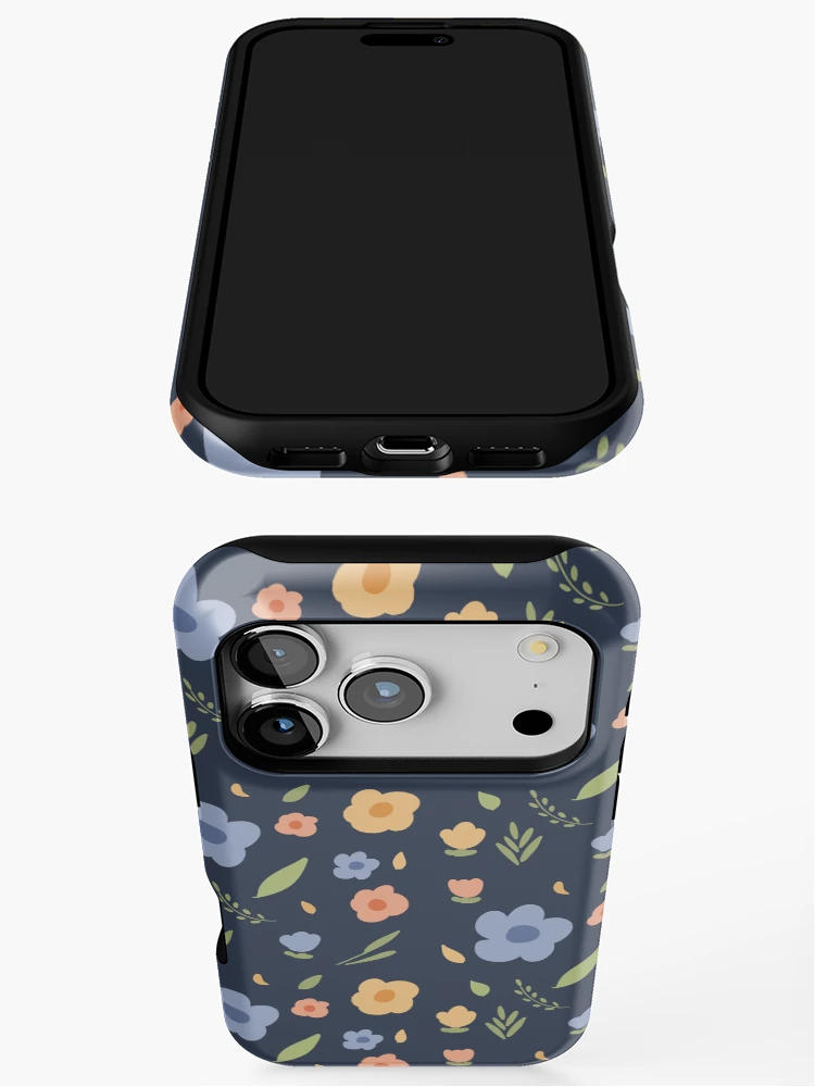 Thumbnail 3 of 4, iPhone Case, Pattern Flower Summer Time designed and sold by Rnaart.