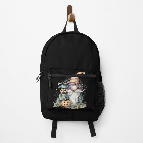 Item preview, Cute Halloween Gnome With Pumpkins Illustration — Seasonal Whimsy designed and sold by moonbloom.