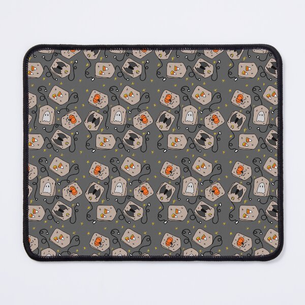 Item preview, Spooky cute teabag Halloween pattern designed and sold by DesignJiggy.