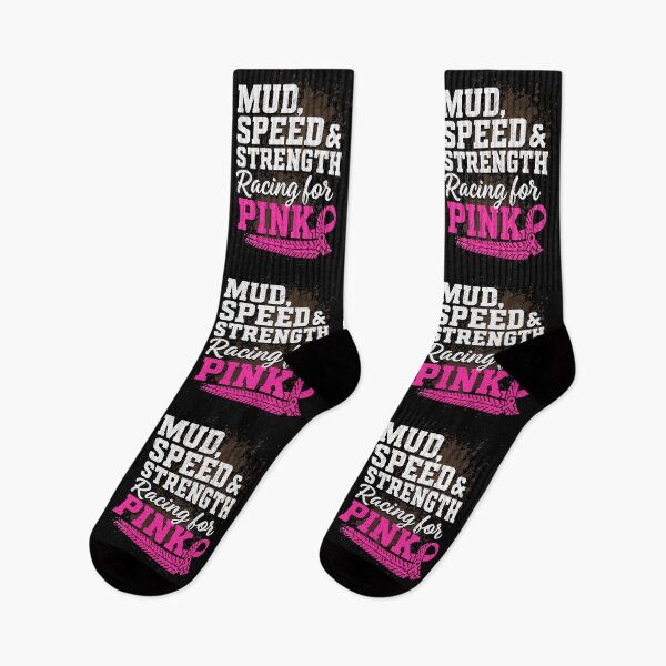 Item preview, Mud, Speed & Strength Racing for Pink Dirt Track Racing Awareness designed and sold by CarantinedChaos.