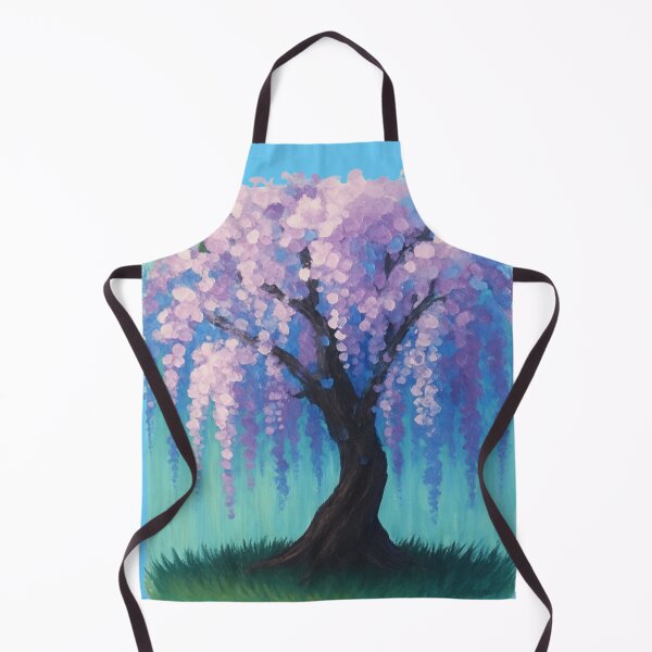 Item preview, Color Me Willow – Emotional Purple Tree Painting designed and sold by Painted Moon by Luna Bee™.