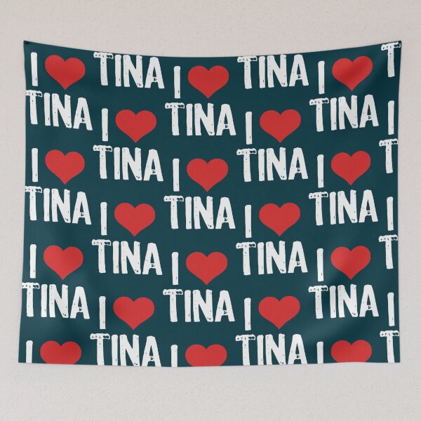 Item preview, I Love Tina Oversized  designed and sold by bogantomasa.