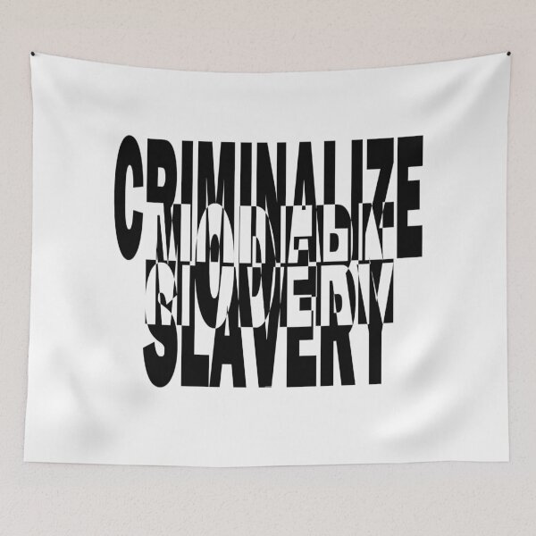 Item preview, Copy of Criminalize Modern Slavery designed and sold by BeJahMan.