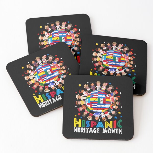 Item preview, World Children National Hispanic Heritage Month Latino Kids 		 designed and sold by cusanofiguerl.