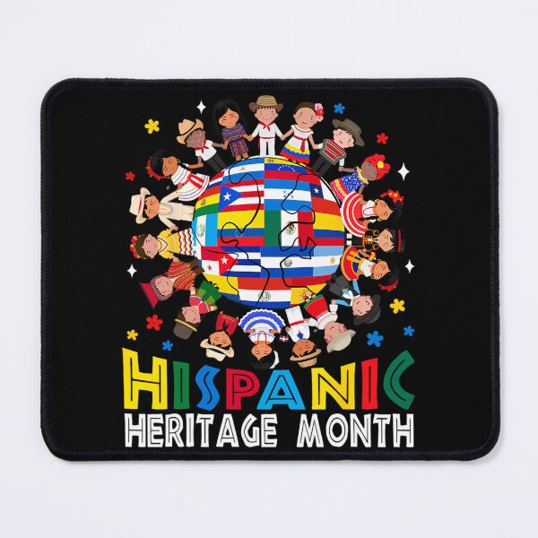 Item preview, World Children National Hispanic Heritage Month Latino Kids 		 designed and sold by cusanofiguerl.