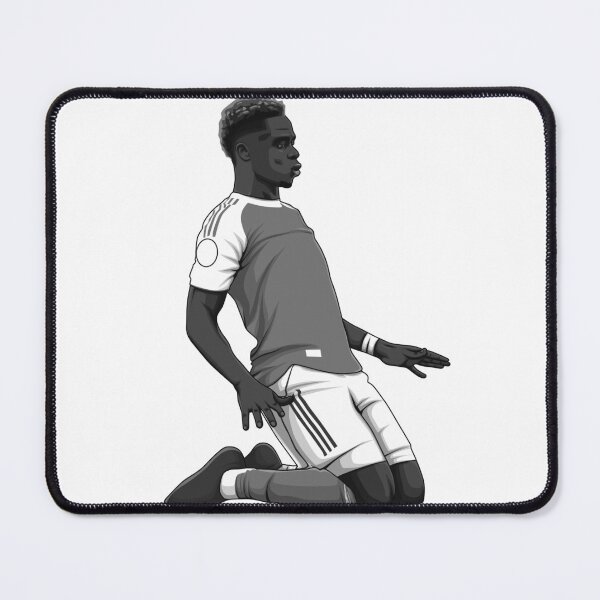 Item preview, Bukayo Saka Black and White Version designed and sold by Aldduardo.