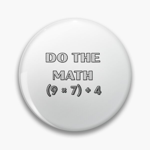 Item preview, Do The Math T-Shirt Funny Math Equation (9×7)+4 – STEM, Teacher & Student Gift designed and sold by Omarmadani.