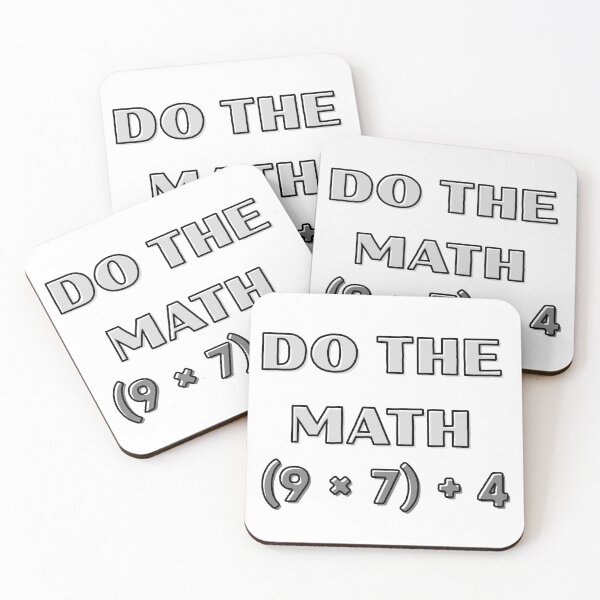 Item preview, Do The Math T-Shirt Funny Math Equation (9×7)+4 – STEM, Teacher & Student Gift designed and sold by Omarmadani.