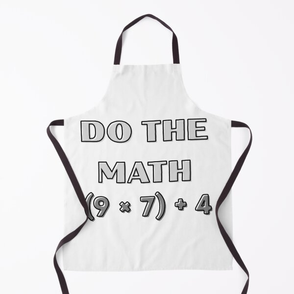 Item preview, Do The Math T-Shirt Funny Math Equation (9×7)+4 – STEM, Teacher & Student Gift designed and sold by Omarmadani.