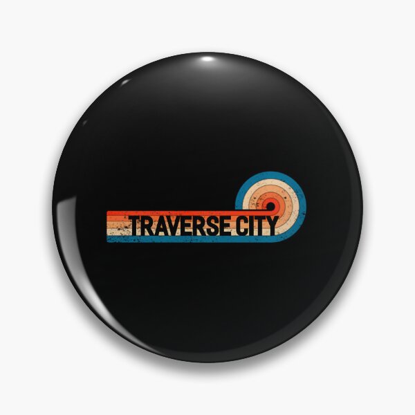 Item preview, Retro TRAVERSE CITY 	 Vintage City TRAVERSE CITY 	 		 designed and sold by realpemehryl.
