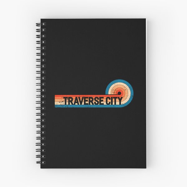 Item preview, TRAVERSE CITY Retro Ciudad Vintage TRAVERSE CITY designed and sold by realpemehryl.