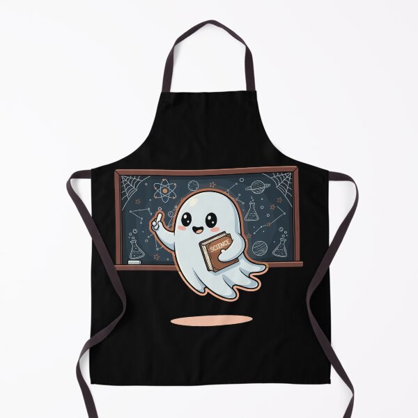 Item preview, Science Teacher Ghost Halloween Classroom Shirt designed and sold by The Art of Kkatarynka.