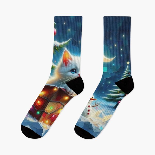 Item preview, The Christmas Kitten: Gift of Winter Magic designed and sold by The Digital Compass.