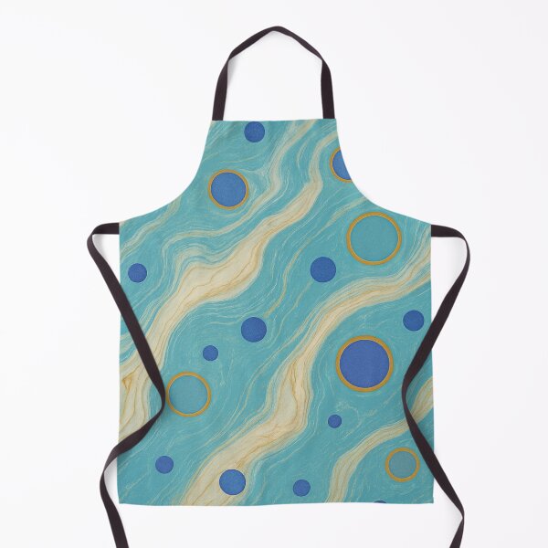 Item preview, Golden Veins on Ocean Blue designed and sold by annenambiro.