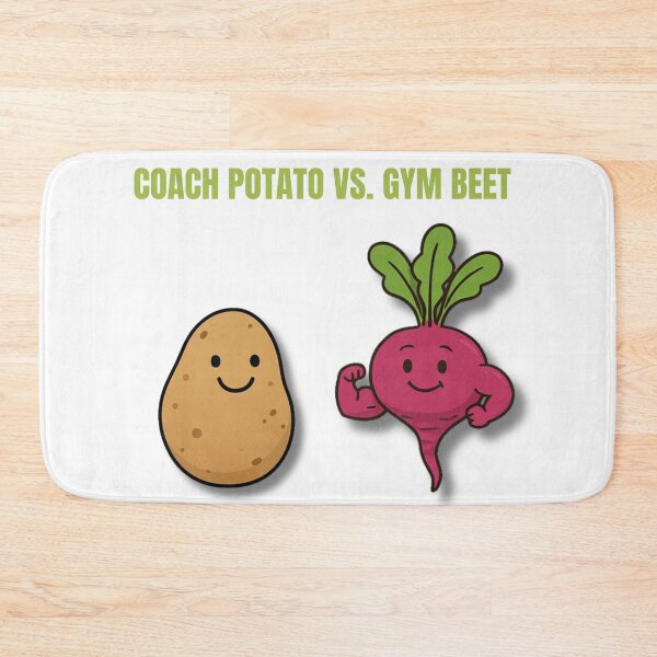 Item preview, Coach Potato vs. Gym Beet designed and sold by D-T-Official.