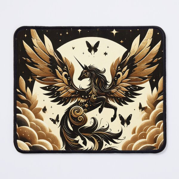 Item preview, Butterfly Unicorn Fox, Ai Generated Art  designed and sold by ACC .