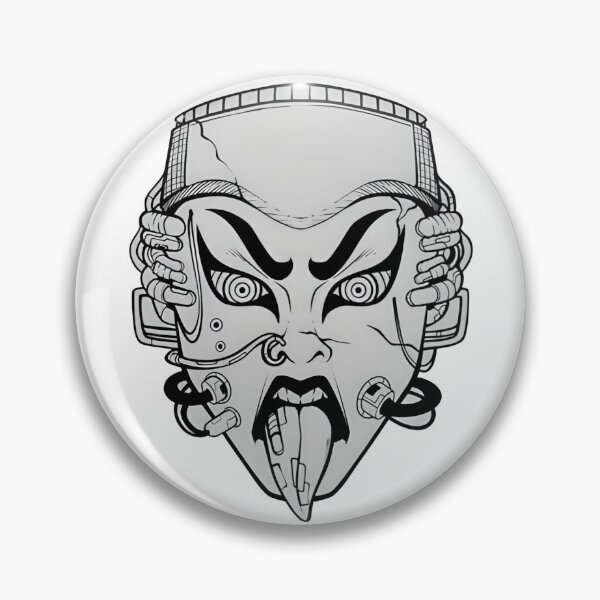 Item preview, Kabuki Curse designed and sold by SacredRoses-Art.