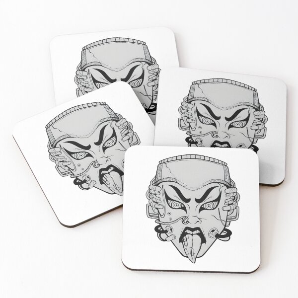 Item preview, Kabuki Curse designed and sold by SacredRoses-Art.