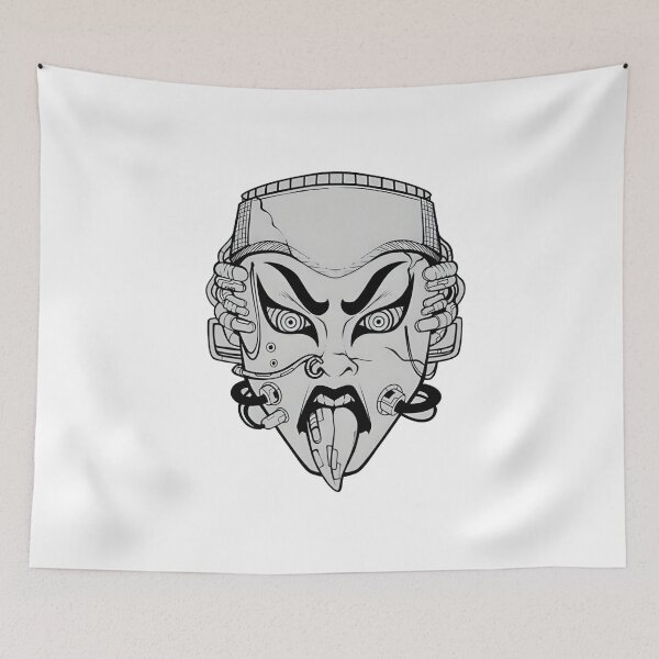 Item preview, Kabuki Curse designed and sold by SacredRoses-Art.