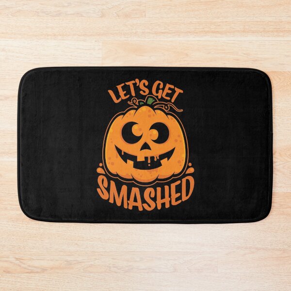 Item preview, Let's Get Smashed Drunk Halloween Jack-O’-Lantern Pumpkin designed and sold by fizzgig.