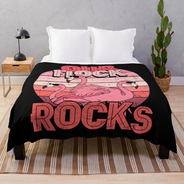 Item preview, Our Flock Rocks Flamingo Matching Family Vacation Group designed and sold by uibosnacep.