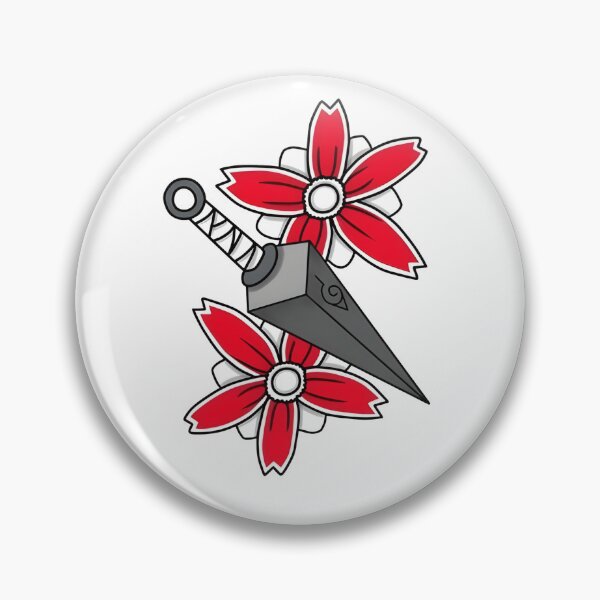 Item preview, Kunai of Crimson Petals designed and sold by SacredRoses-Art.