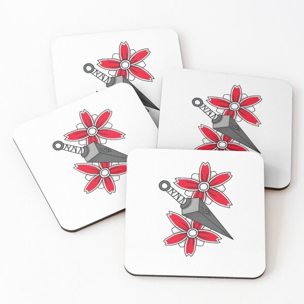 Item preview, Kunai of Crimson Petals designed and sold by SacredRoses-Art.